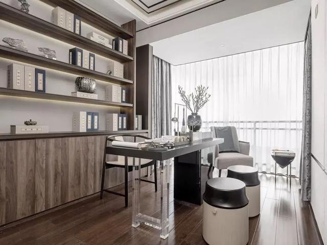 141㎡现代禅意,时尚舒适的空间,布置雅韵端庄的家具,很雅致