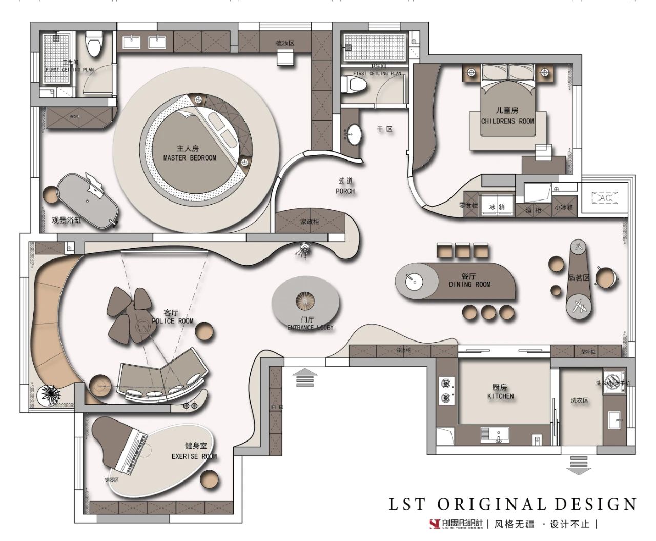 原创|刘思彤设计原创分享 御水澜湾197平户型深度解析！