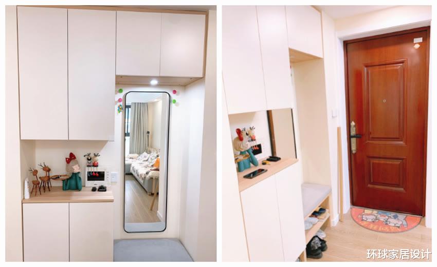 家里进门一地鞋，太丑？学会这样做一组玄关柜，问题能减半！