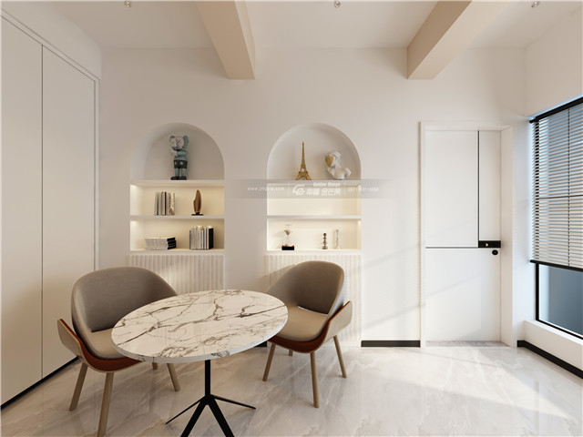 春明景和101m2现代风格丨温馨三房,冷酷又甜美,赞爆朋友圈