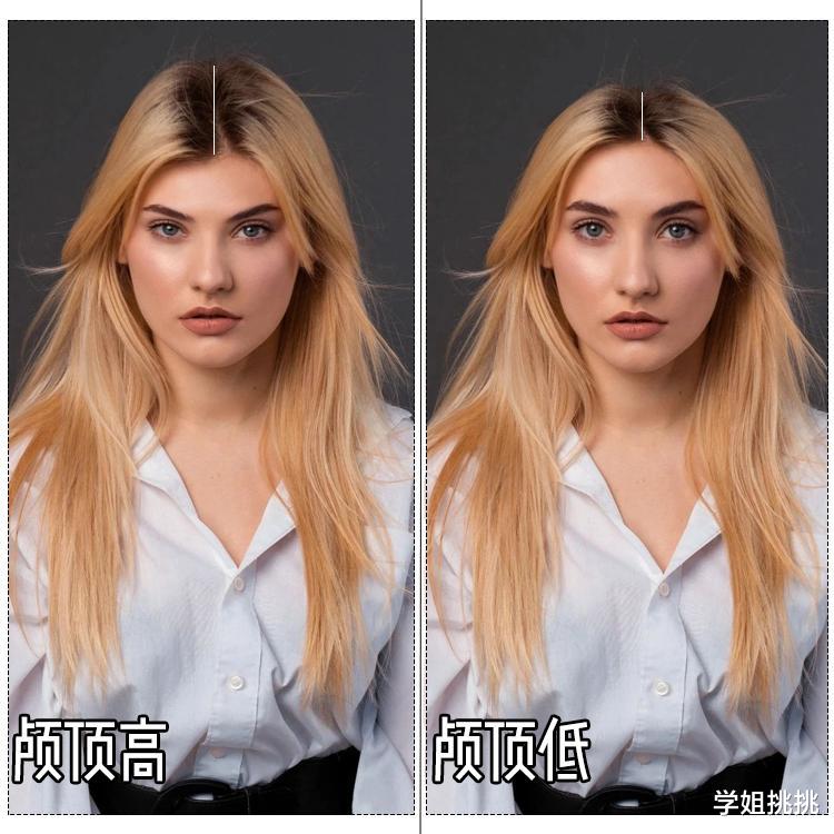发型|脸上有3个特点的女生，不适合留中分！侧分大刘海更适合你