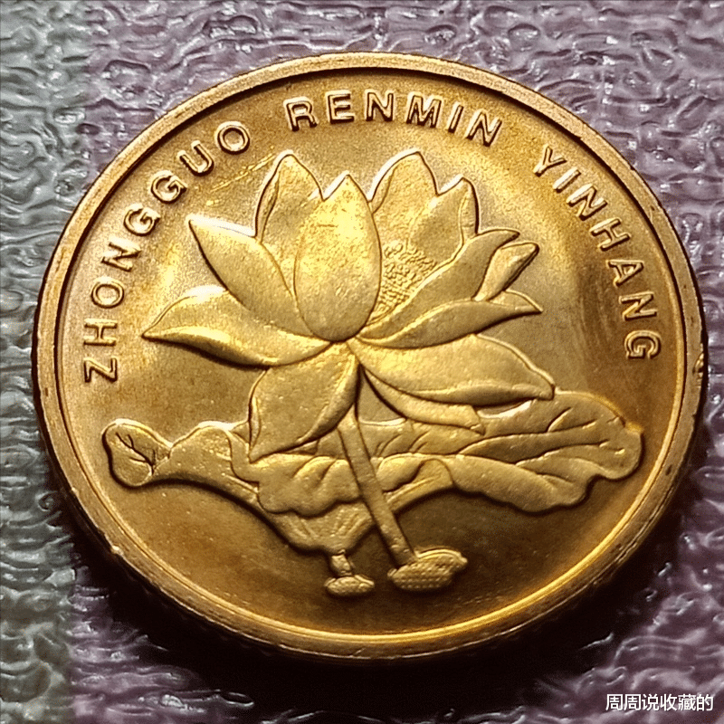 荷花|荷花五角硬币，发行了17个年份，只有4年份具有收藏价值