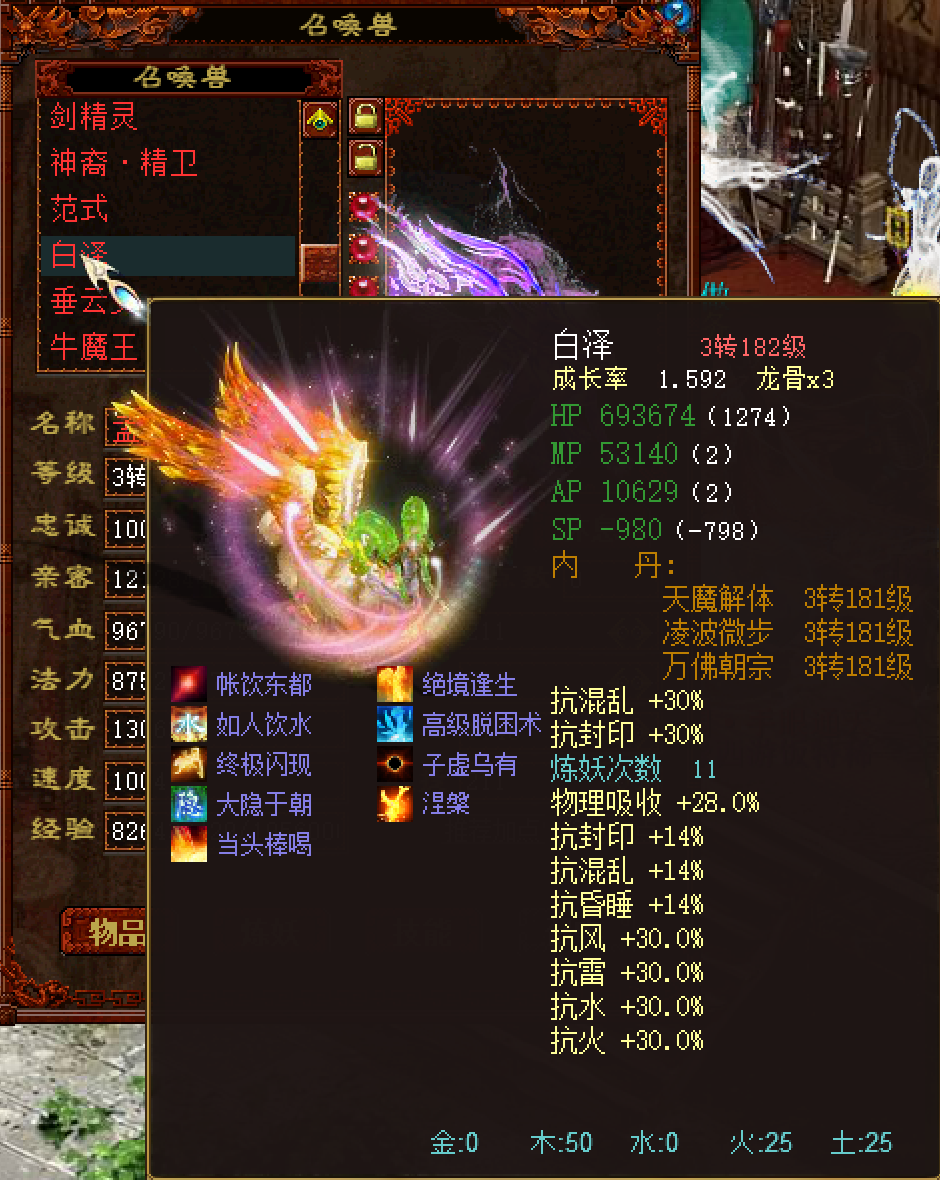 大话西游2|大话西游2：跨服偶遇土豪级玩家！三只宝宝让人流口水