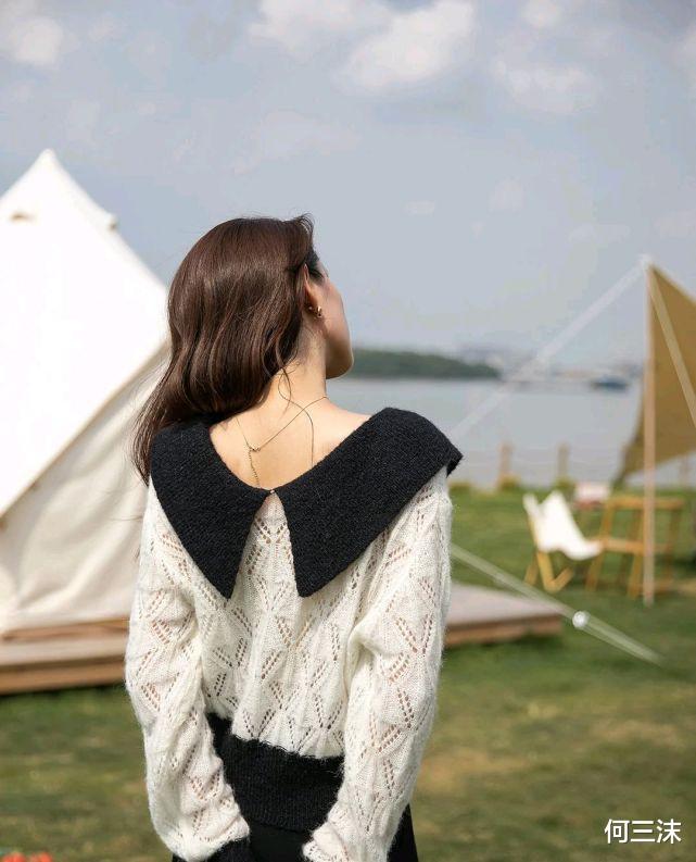 何三沫|干干净净的穿搭确实很不错,不仅清新优雅,还很减龄