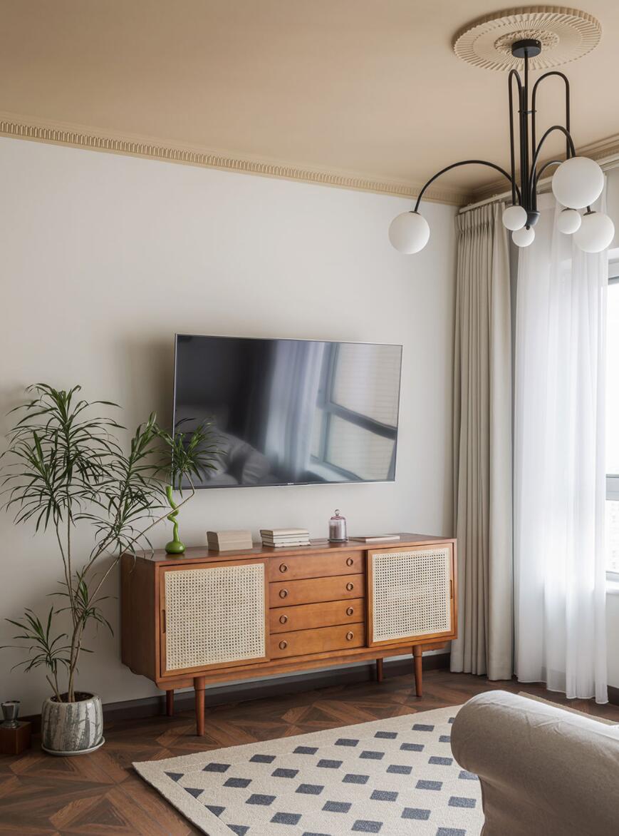 看了她56㎡家，才知道墙体收纳有多强大，简直是“教科书”式设计