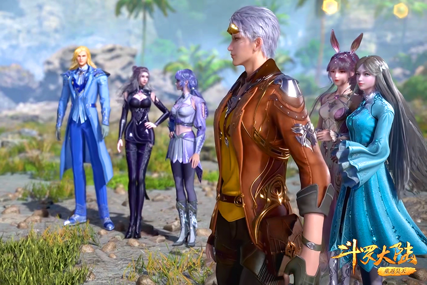 比比东|斗罗大陆：十大女神现身，比比东也爱卖萌，朱竹云比竹清还要性感火辣