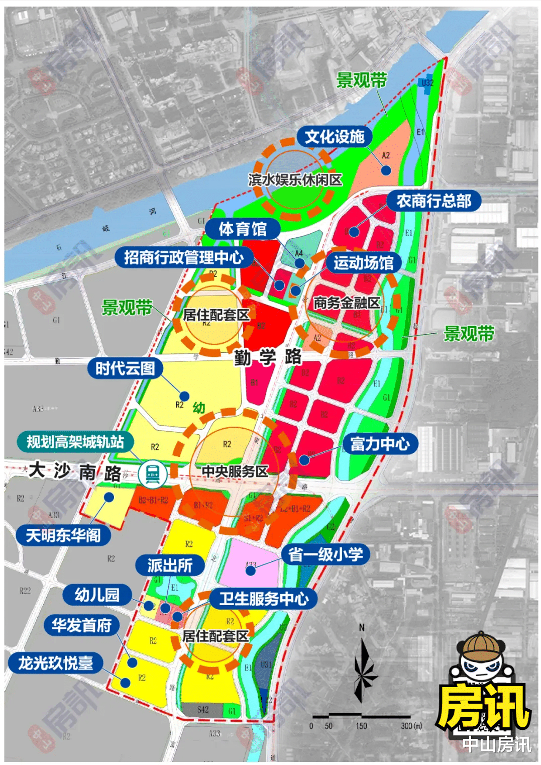 中山|石岐总部经济区最新进展！解码中山岐江新城核心区有多猛
