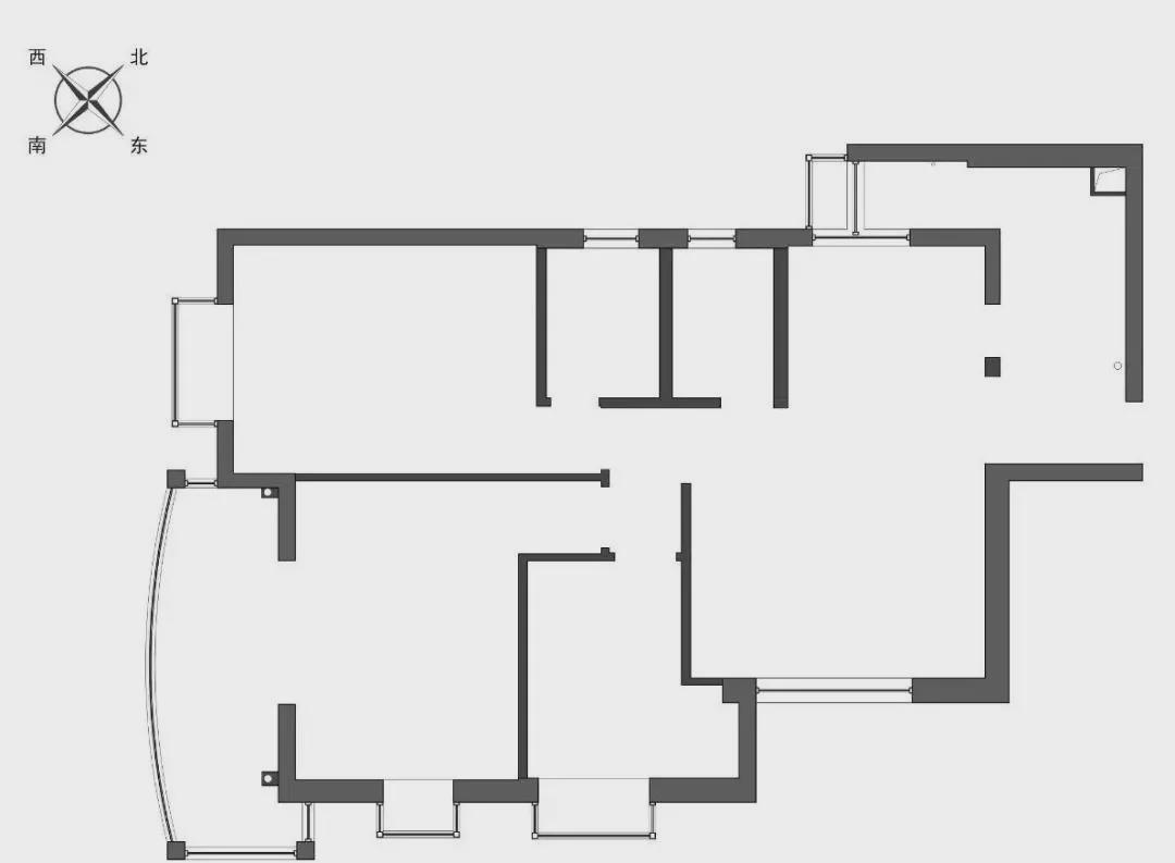 110㎡三居，非传统客厅、超舒适餐厨区、绝美阳台，还偷出一间房