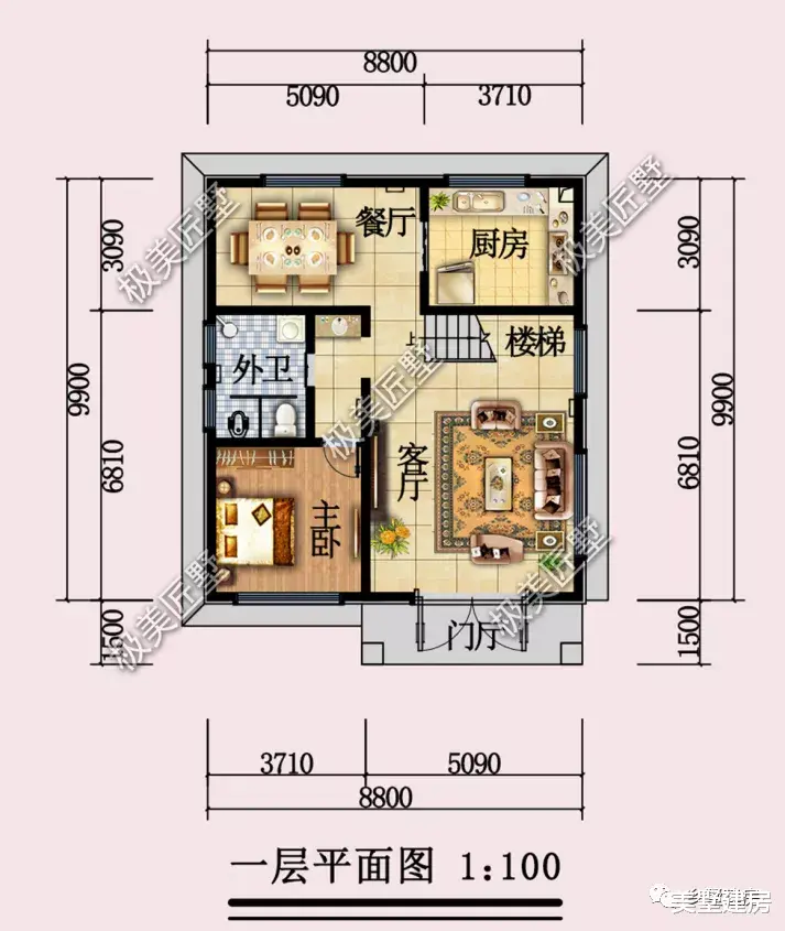 |小宅基地也能盖的农村别墅,建房没设计?快看看这款!