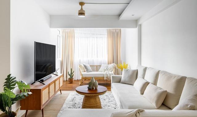 我对浪漫的家居氛围毫无抵抗力，120㎡总计花了15万，场面很精致