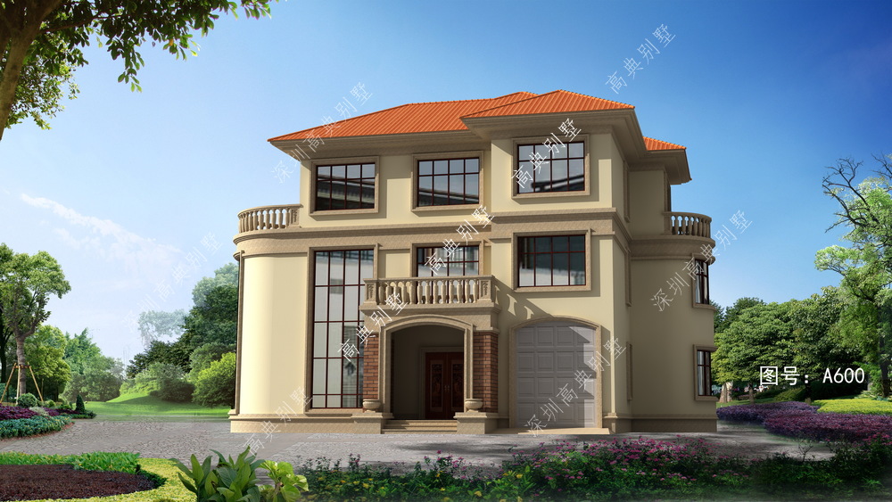 这款欧式风格的自建别墅,如果建在农村,肯定引起轰动。