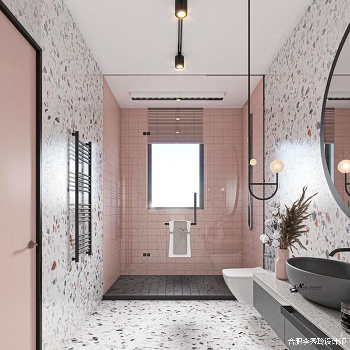 合肥李秀玲设计师|洗漱、马桶、淋浴3分离,没比这干湿分离更到位了,成本高我也认