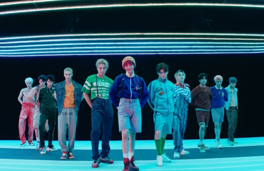 生图|INTO1最新生图曝光，当他们站成弧形时，刘宇这身高看愣我了