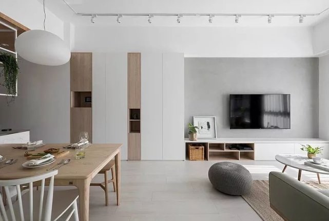 珊珊为何来迟|?108㎡清新北欧，开放宽敞的格局，生活更有仪式感