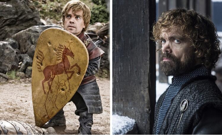 权力的游戏|《权力的游戏》主要演员第一季和第八季对比