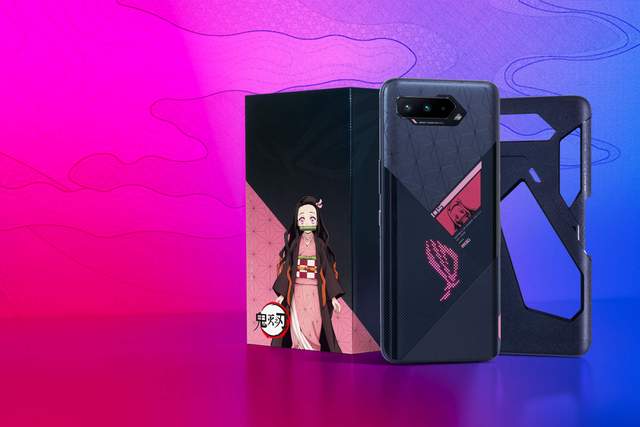 鬼灭之刃|梦幻联动！ROG5s鬼灭之刃限定版惊喜上线，祢豆子破次元降临