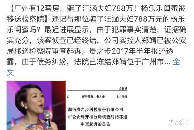 杨乐乐|杨乐乐欠债汪涵为什么不帮她还？从湖南台一姐到汪太太，她经历了什么？