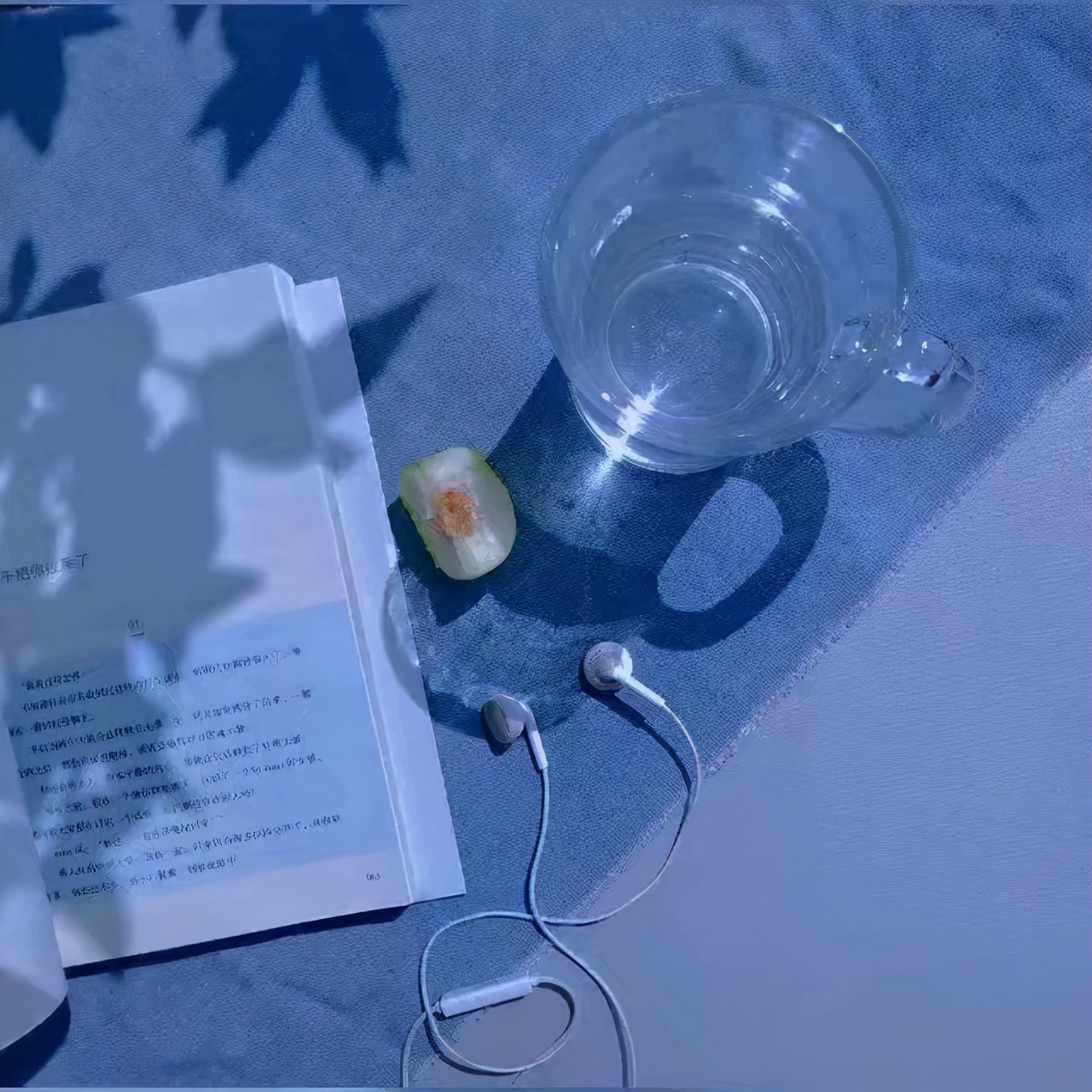 墨陌文案馆 关于【蓝色】的小众私藏文案