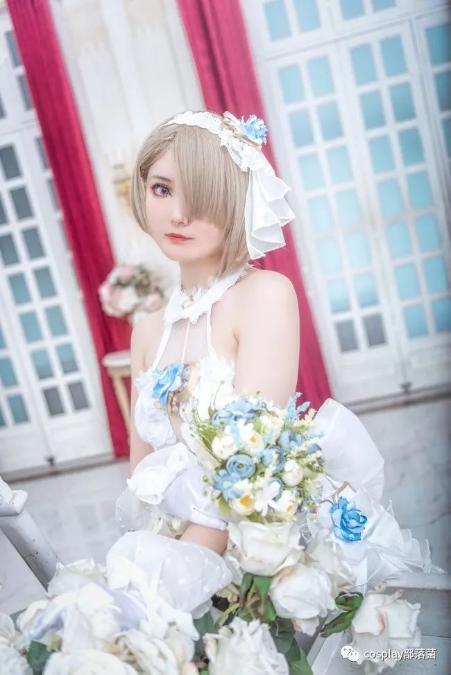 |cos：蔷薇誓言花嫁cos正片