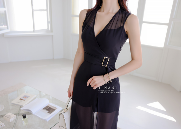 壹品穿搭|女神孙允珠时尚搭配：月影光曦绸缎竹墨飘绢古典裙