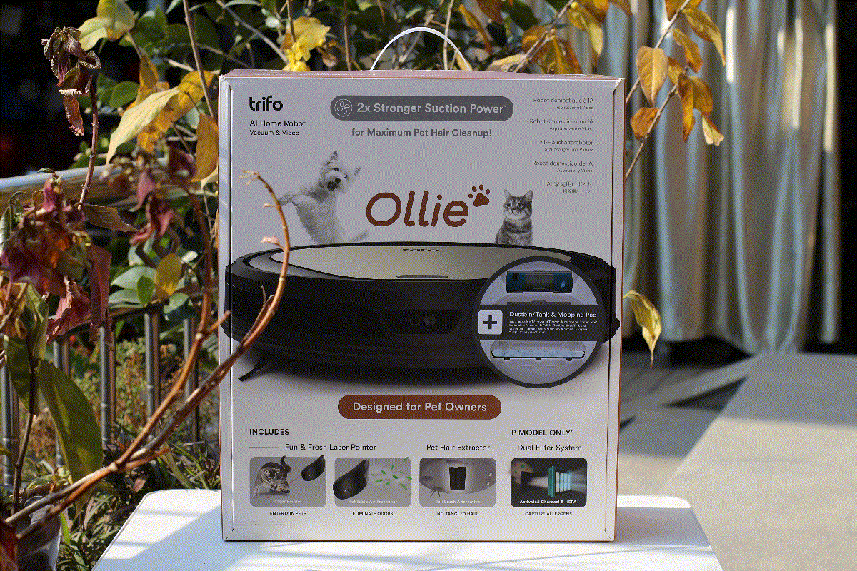 机器人|毛孩子的新玩具——Trifo Ollie智能扫拖机器人