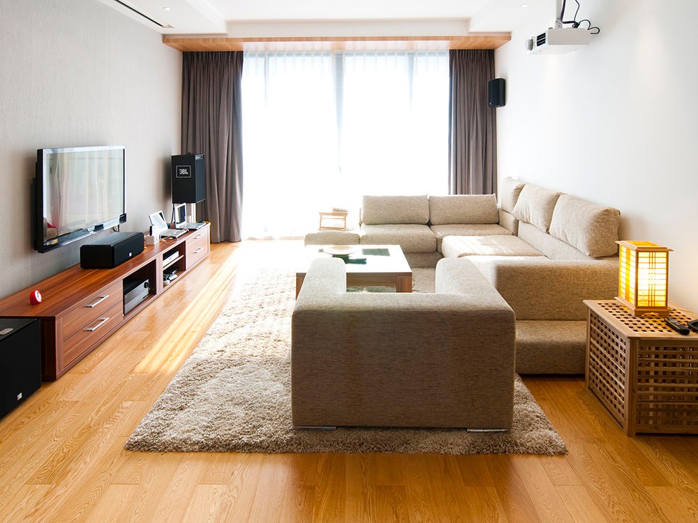 |日式简约的小户型设计，贴近大自然的设计，打造了充满禅意的家