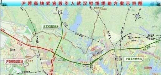 叮咚趣闻 未来合肥及以西成都重庆武汉进沪铁路路径探讨