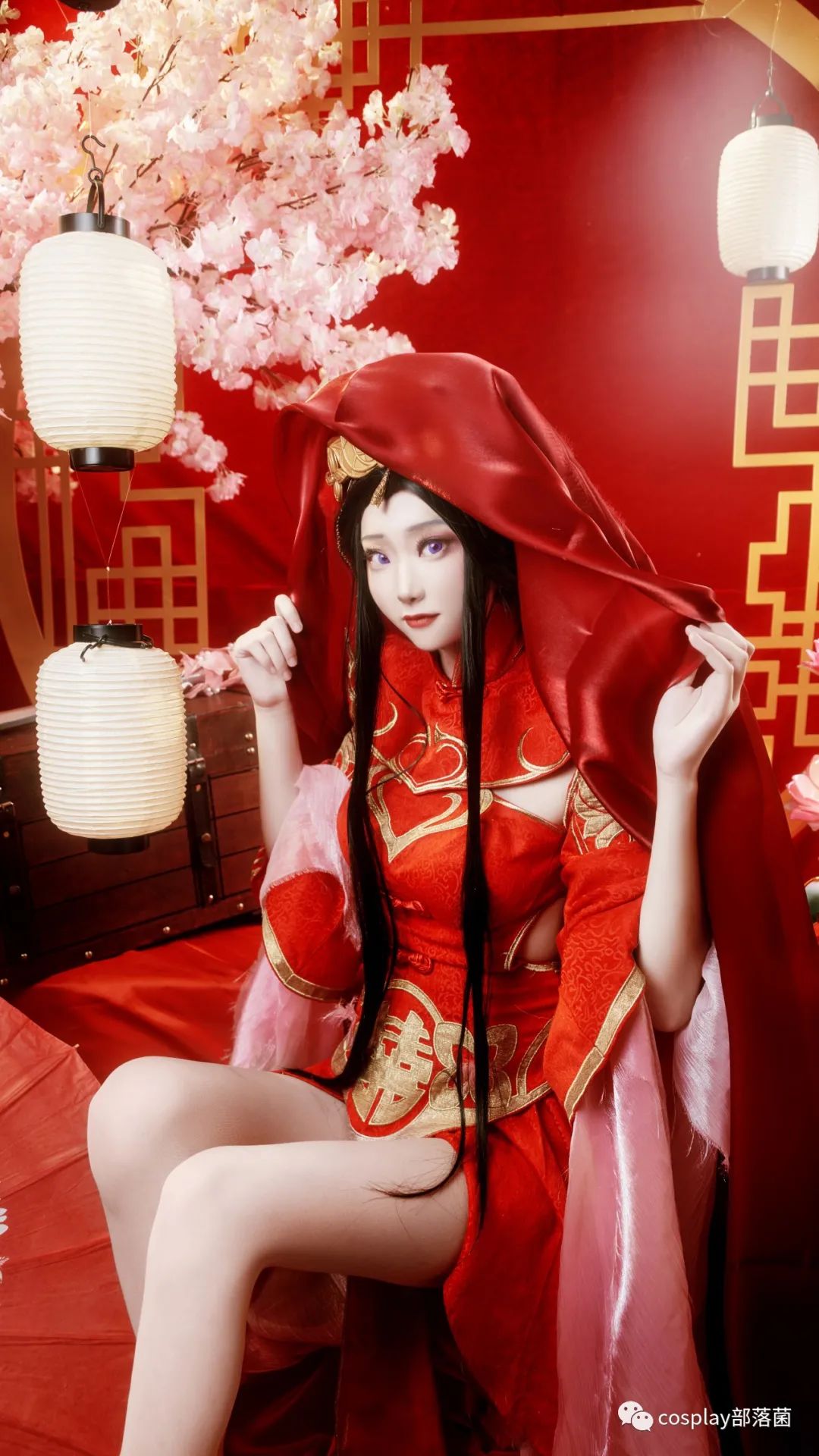 |cos：王者荣耀露娜cos正片@艾瑞