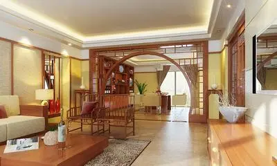 这个户型犯穿堂煞,来财不聚,这样布局隔断,即能化煞又不遮光