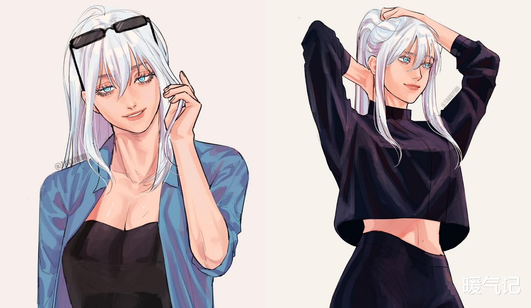 咒术回战|日漫咒术回战人物性转图,男变女无所谓,只要是美女就喜欢