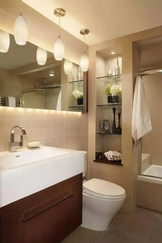 小户型卫生间只要设计的合理，空间就可能会增加多倍！