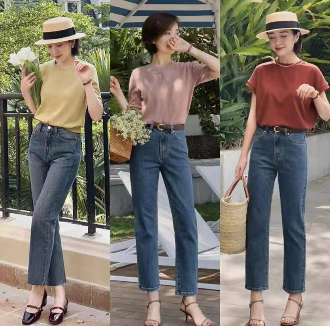 静静时尚达人|轻熟女人牛仔裤如何穿更时髦？用这3种穿搭方法，优雅显气质