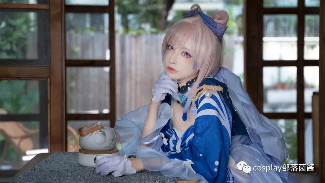 acgn漫评|cos：原神珊瑚宫心海cos正片@千葉球球