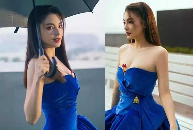 梅高兴谈娱乐 张雨绮拍时尚大片，领口“牙签”设计成亮点，评论区再现“神评