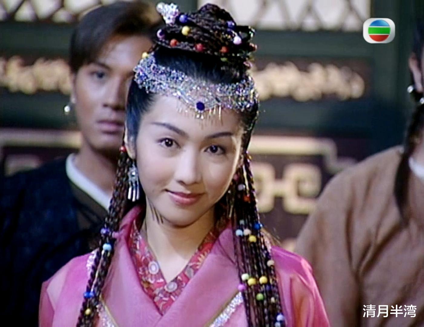 黄圣依|TVB武侠剧里的10位异域美人，自带妩媚和灵气，一颦一笑风情万种