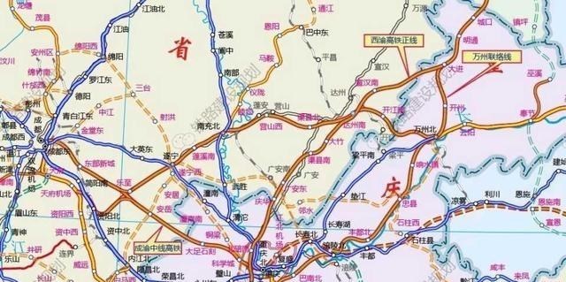 叮咚趣闻 未来合肥及以西成都重庆武汉进沪铁路路径探讨