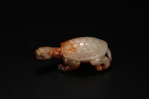 |清 和田玉“乌龟”雕件