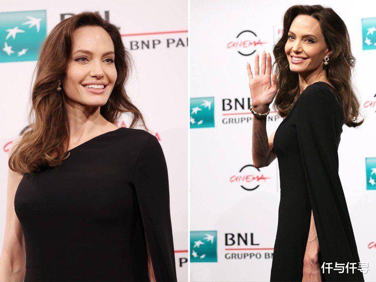 安吉丽娜·朱莉|朱莉红毯造型接发成败笔，长女希洛晒逆天长腿比妈女神装还吸睛