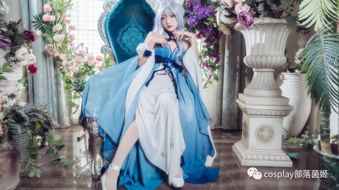魔法少女|cos：碧蓝航线信浓礼服cos正片@魔法少女