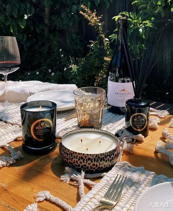 久美人生 今日份的居家幸福感 是被香薰蜡烛治愈的!