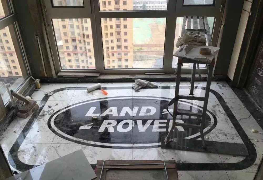 七月云火|石材水刀拼花123