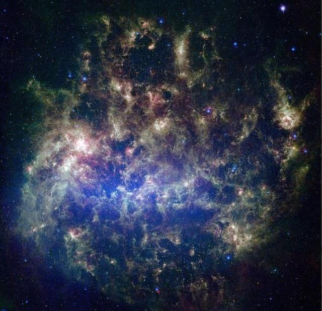 银河系|银河系和仙女座星系的碰撞已经开始？太阳系未来的命运会如何？