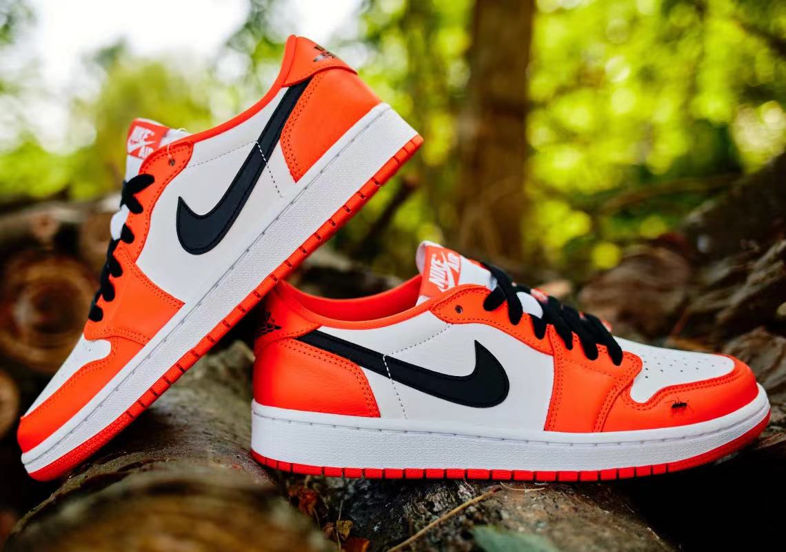 柒的球鞋日记|AJ1 LOW 白扣碎