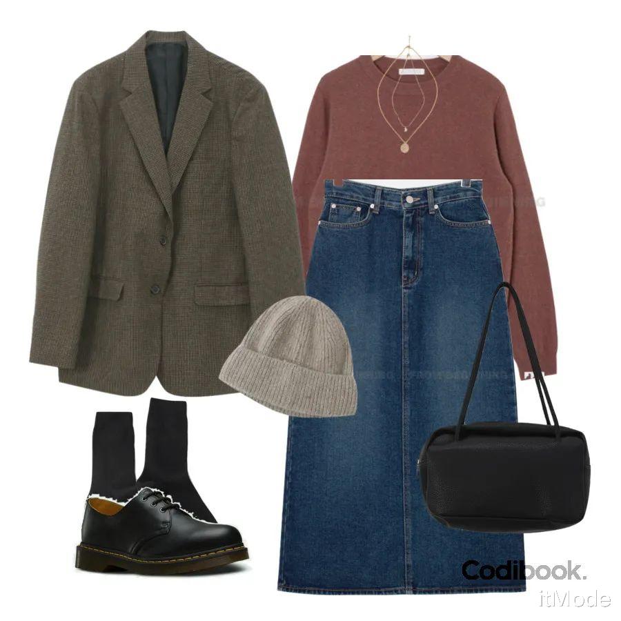 itMode 秋冬高级通勤穿搭,好看又保暖!