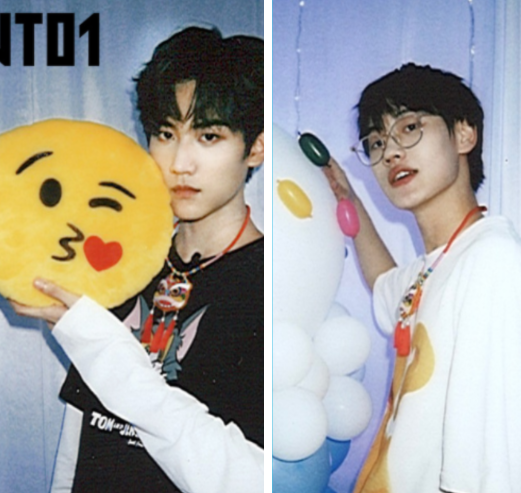 周柯宇|INTO1成团百日拍立得留念，11人吃火锅庆祝，周柯宇着装与众不同