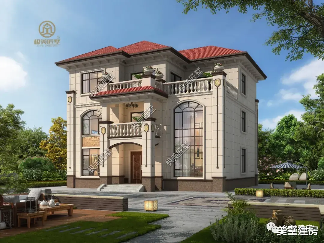 农村盖房怎么选？欧式三层别墅最适合，喜欢快快收藏