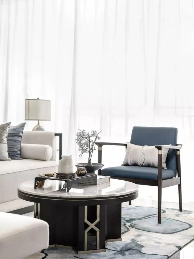 141㎡现代禅意,时尚舒适的空间,布置雅韵端庄的家具,很雅致