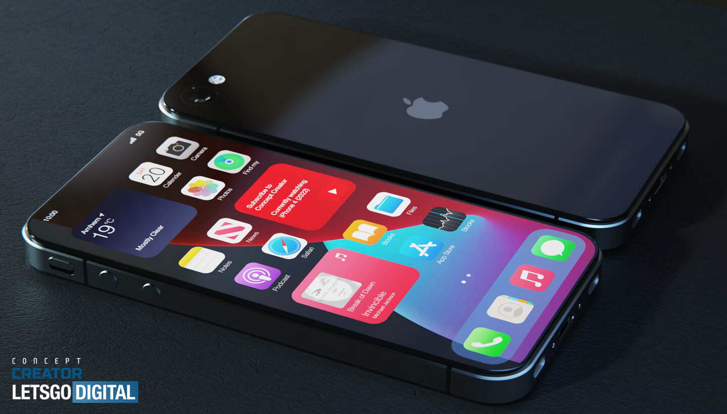 网络安全|脑洞大开！设计师复刻iPhone4S，全面屏+A15处理器