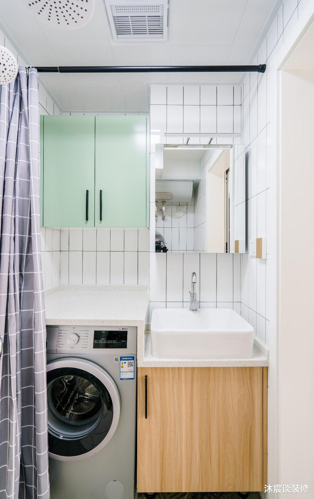 榻榻米|50㎡的婚房，虽然是小了点，但到处清新大方，藏不住的甜蜜与幸福