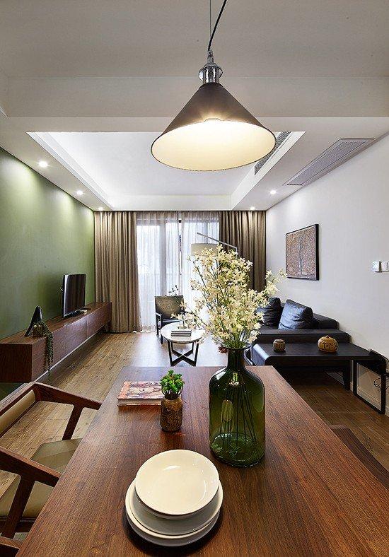 130平现代风新房毕业，入户就被迷住了，超有范的设计感，舒适